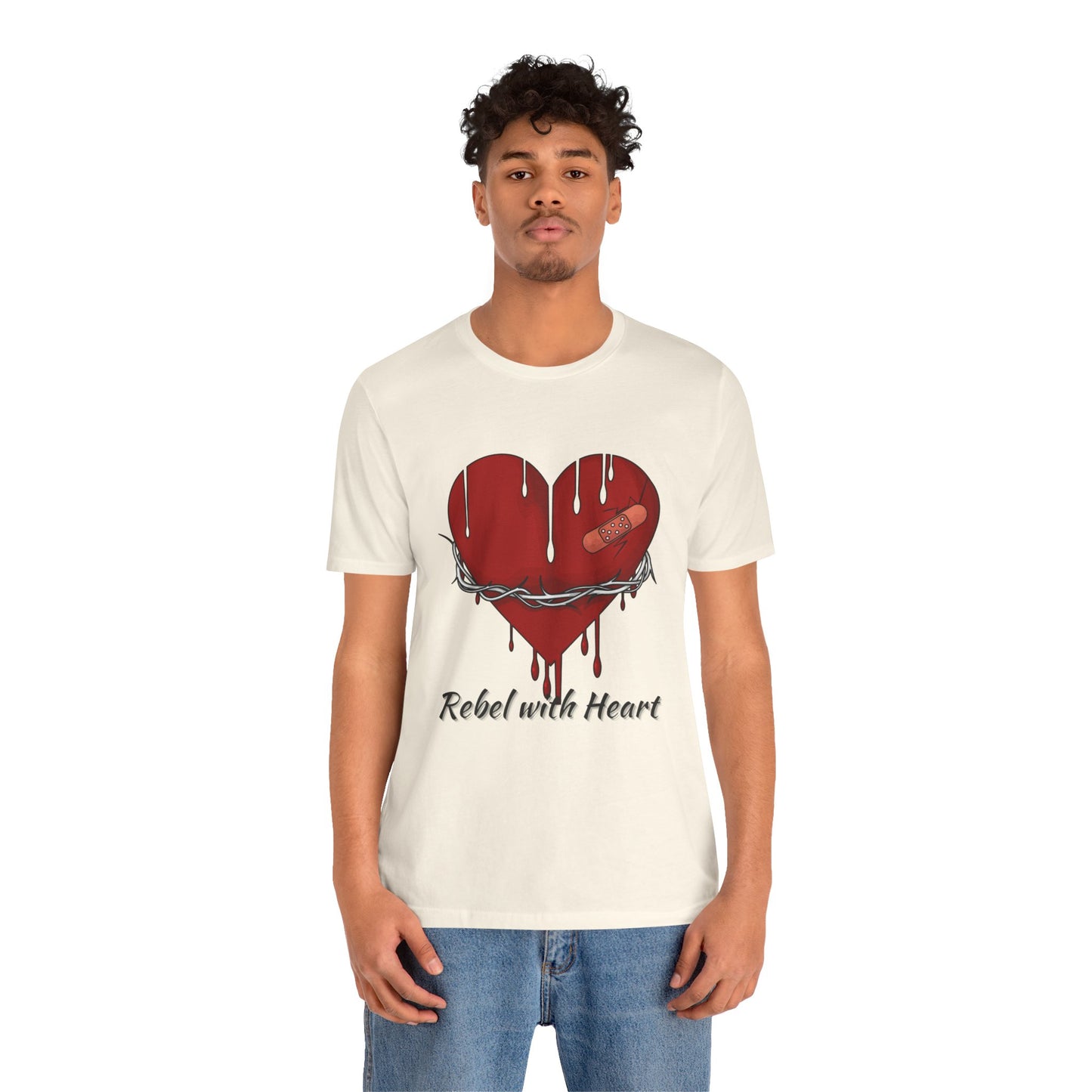 Rebel with Heart Tee