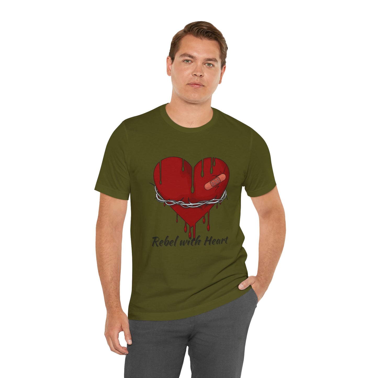 Rebel with Heart Tee