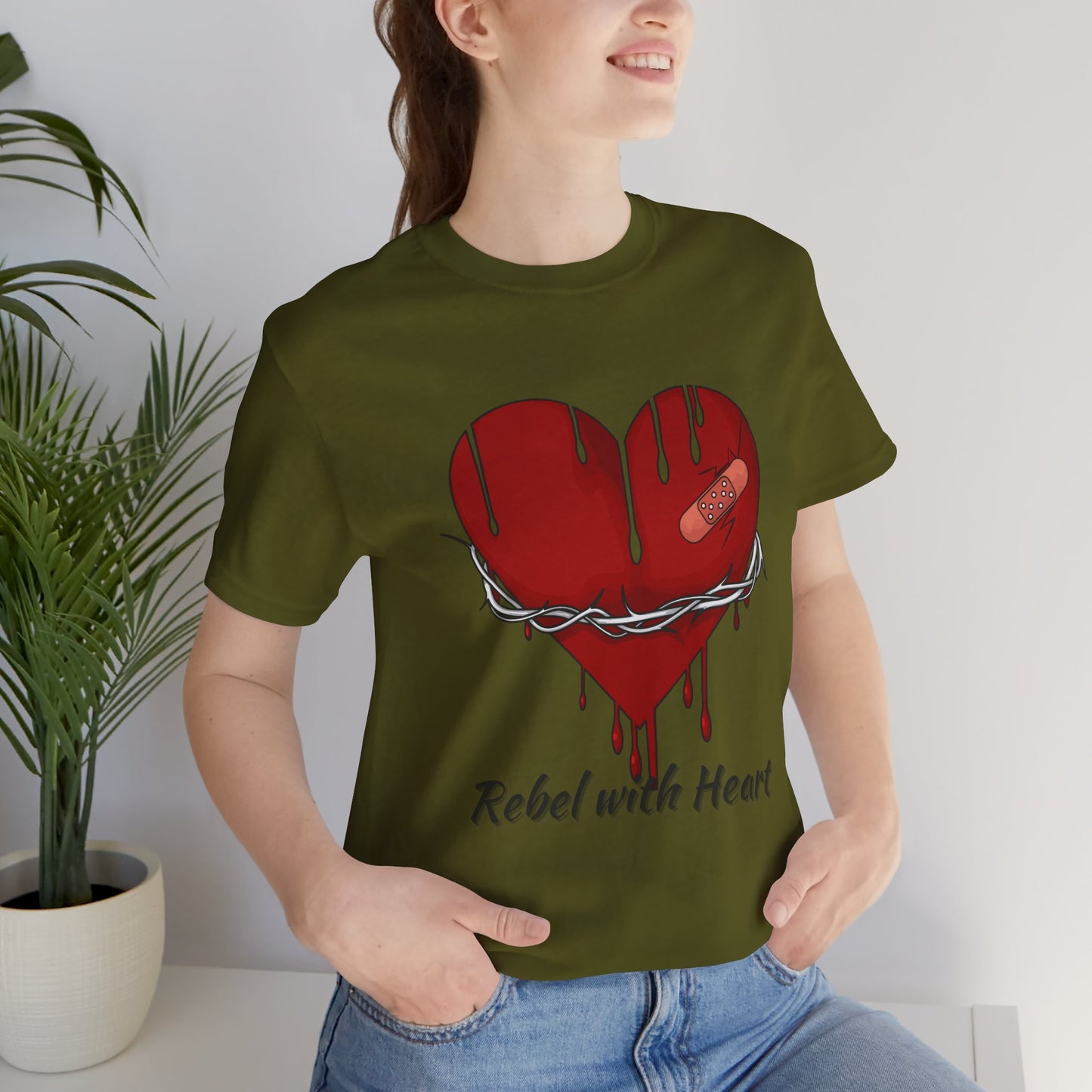Rebel with Heart Tee