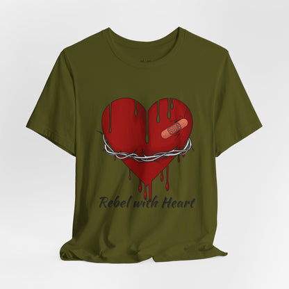 Rebel with Heart Tee