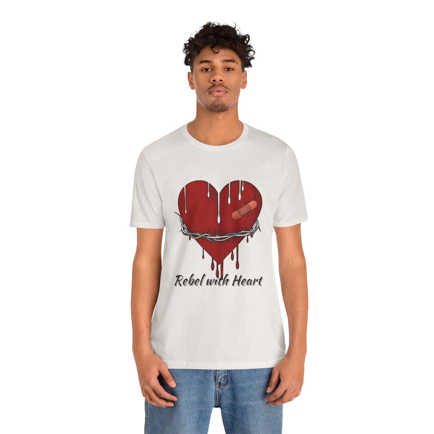Rebel with Heart Tee