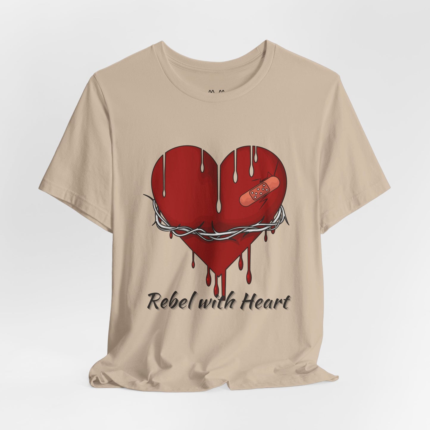 Rebel with Heart Tee