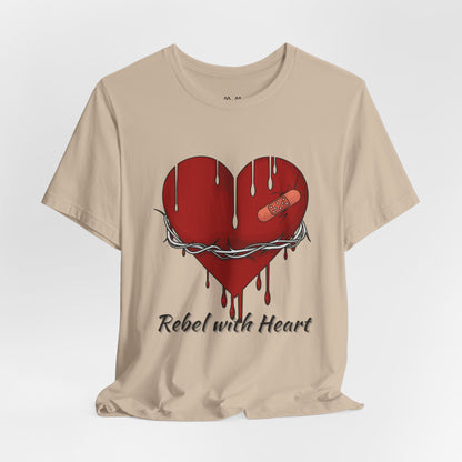 Rebel with Heart Tee