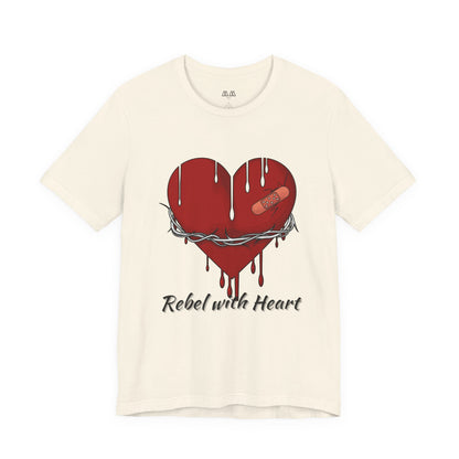Rebel with Heart Tee
