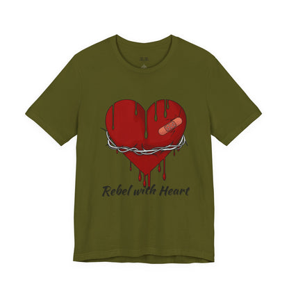 Rebel with Heart Tee