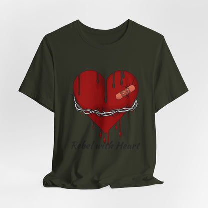 Rebel with Heart Tee