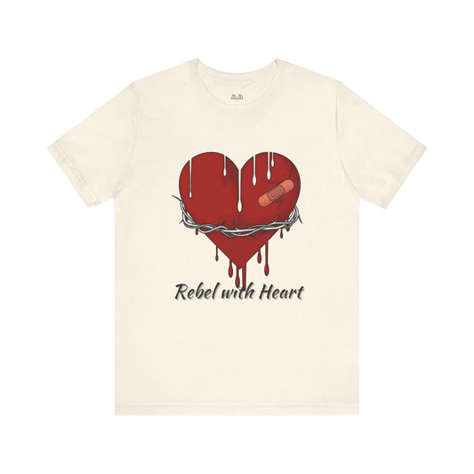 Rebel with Heart Tee