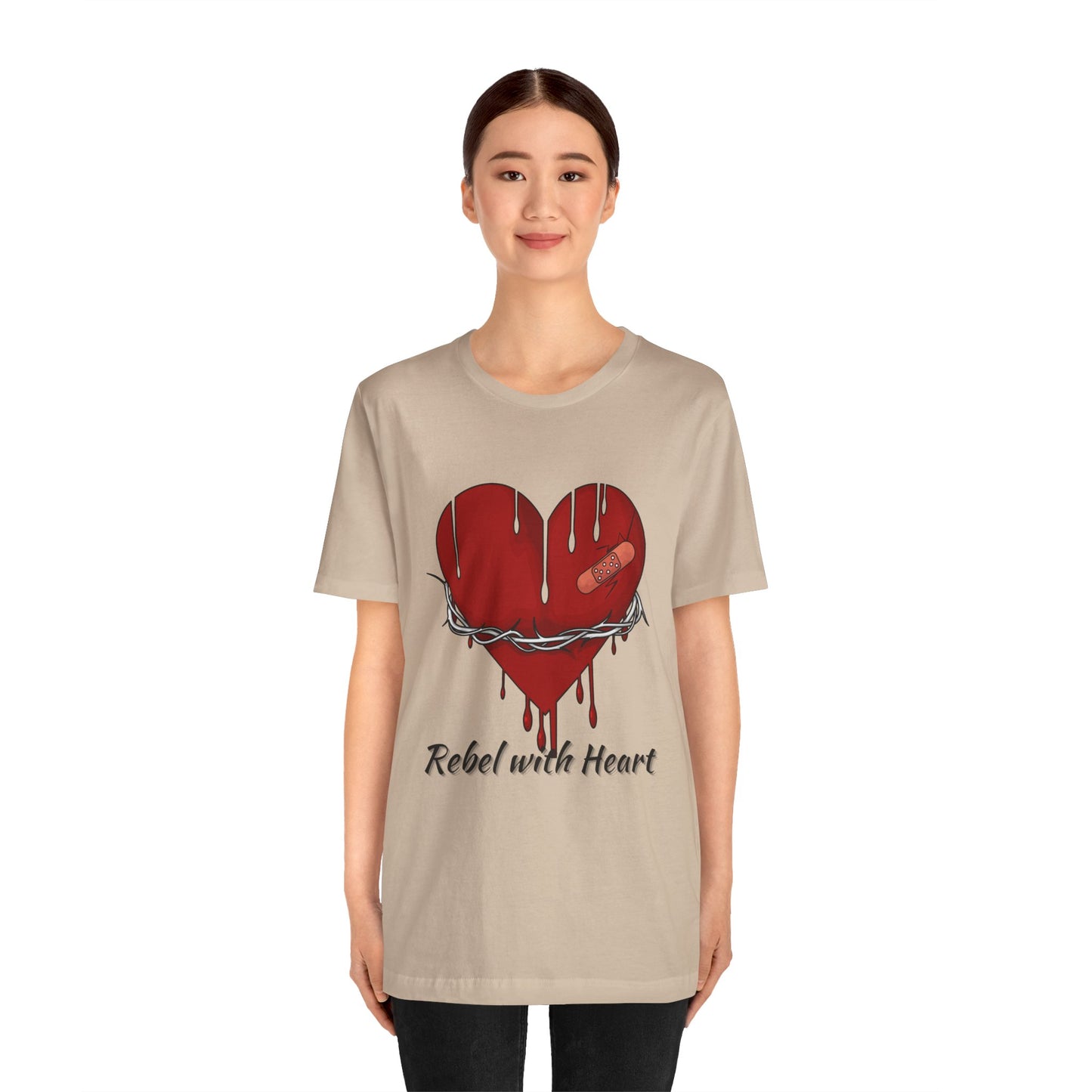 Rebel with Heart Tee