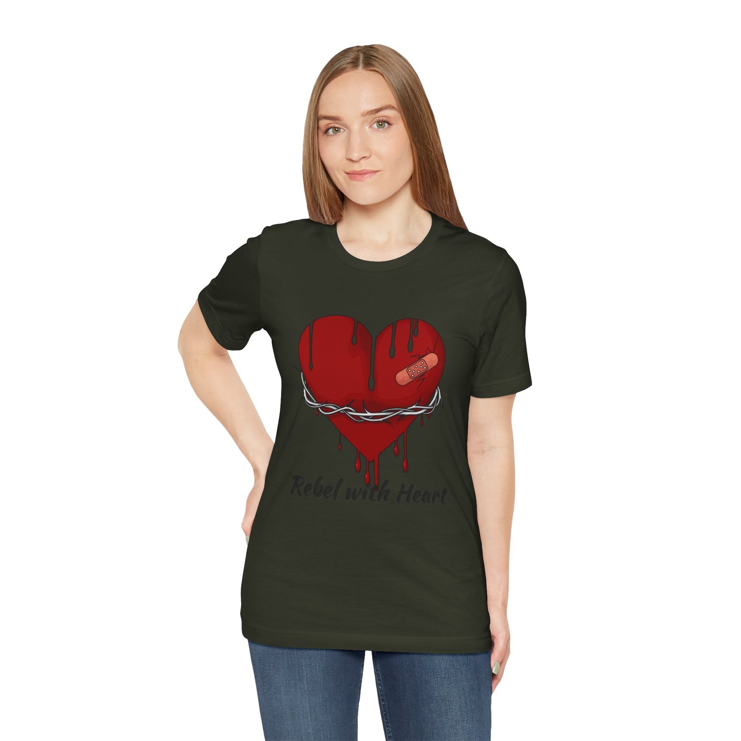 Rebel with Heart Tee